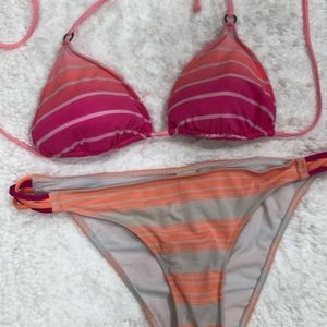 Holister Striped Bikini 👙
